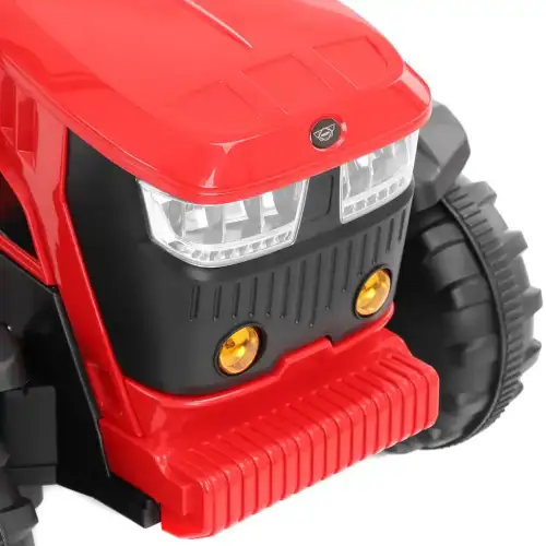 Trator Eléctrico com Atrelado Vermelho